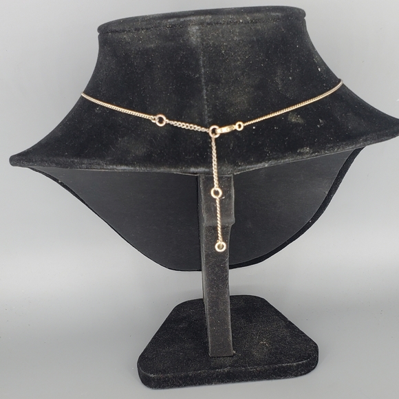 Silvertone Starfish Earrings and Deep Blue Silvetone Necklace Set - Picture 3 of 7